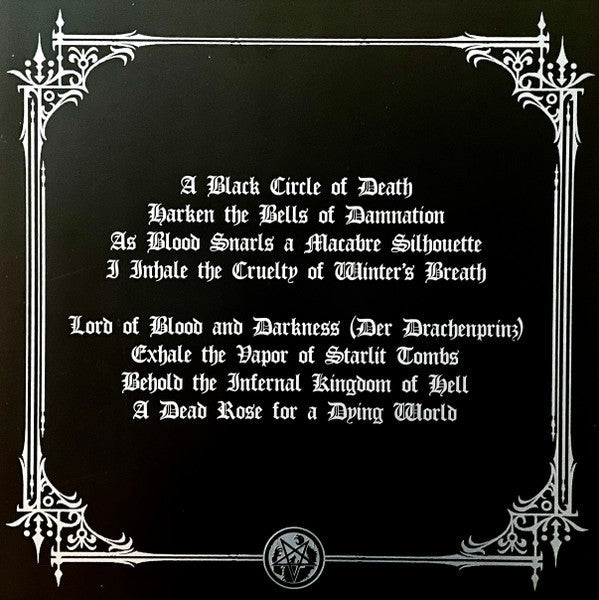 Satanic Warmaster - Exultation Of Cruelty (VINYL) | Near Mint (NM) Near Mint (NM)-