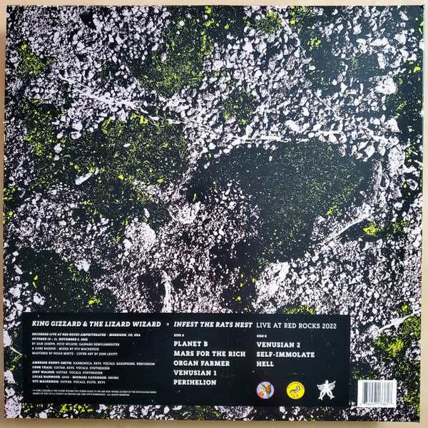 King Gizzard And The Lizard Wizard - Infest The Rats Nest (Live At Red Rocks 2022) (VINYL) | Near Mint (NM) Mint (M)-