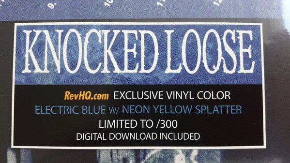 Knocked Loose - A Different Shade Of Blue *COLOR* | Near Mint (NM) Near Mint (NM)-