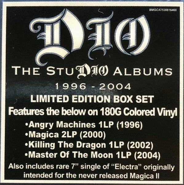 Dio (2) - The Studio Albums 1996 - 2004 (BOX SET) | Near Mint (NM) Near Mint (NM)-
