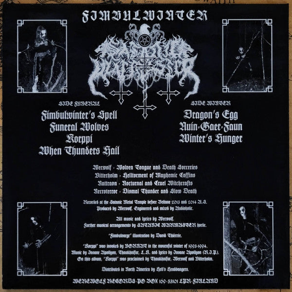 Satanic Warmaster - Fimbulwinter (VINYL) | Near Mint (NM) Near Mint (NM)-