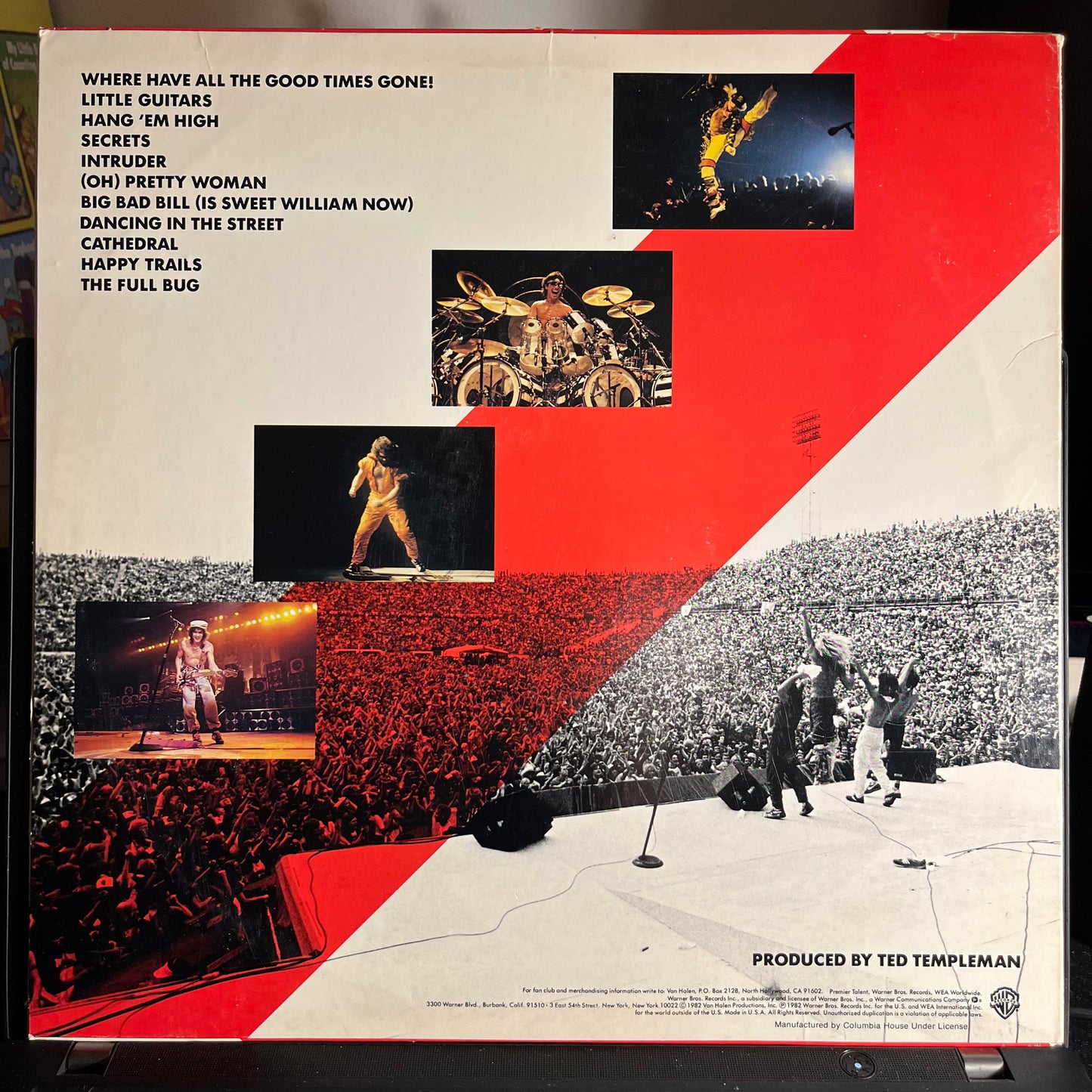 Van Halen - Diver Down *CLUB* | Near Mint (NM) Excellent (EX)-