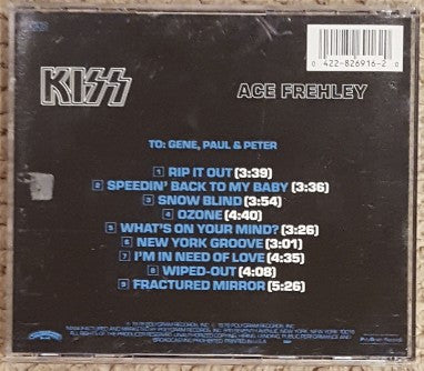 Kiss - Ace Frehley (CD) | Near Mint (NM) Near Mint (NM)-