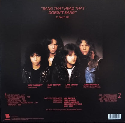 Metallica - Kill 'Em All (VINYL) | Near Mint (NM) Mint (M)-