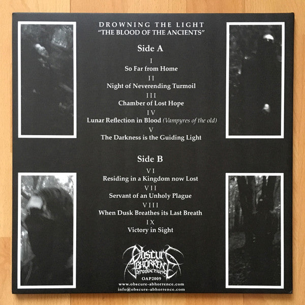 Drowning The Light - The Blood Of The Ancients (VINYL) | Near Mint (NM) Near Mint (NM)-