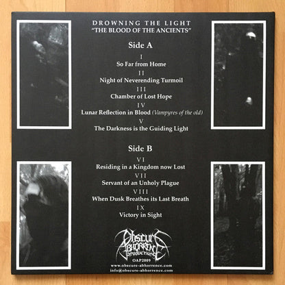 Drowning The Light - The Blood Of The Ancients (VINYL) | Near Mint (NM) Near Mint (NM)-