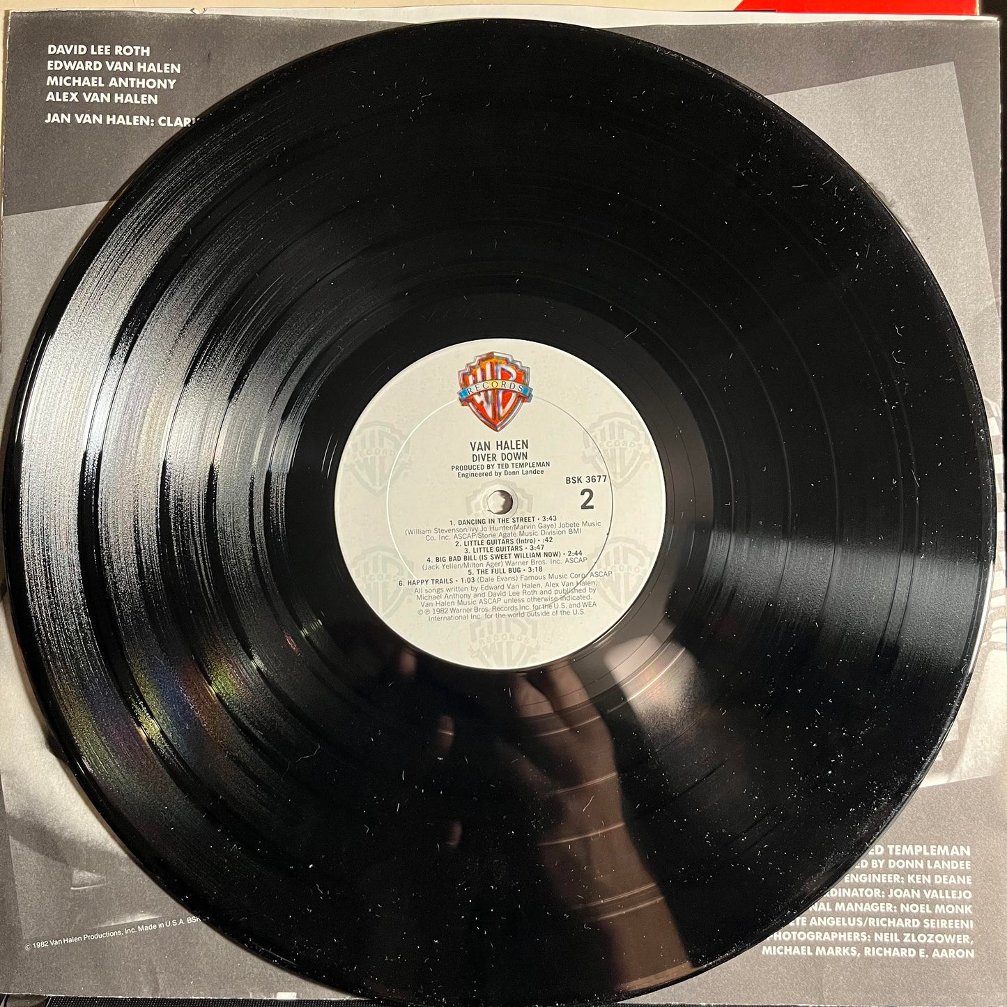 Van Halen - Diver Down *CLUB* | Near Mint (NM) Excellent (EX)-