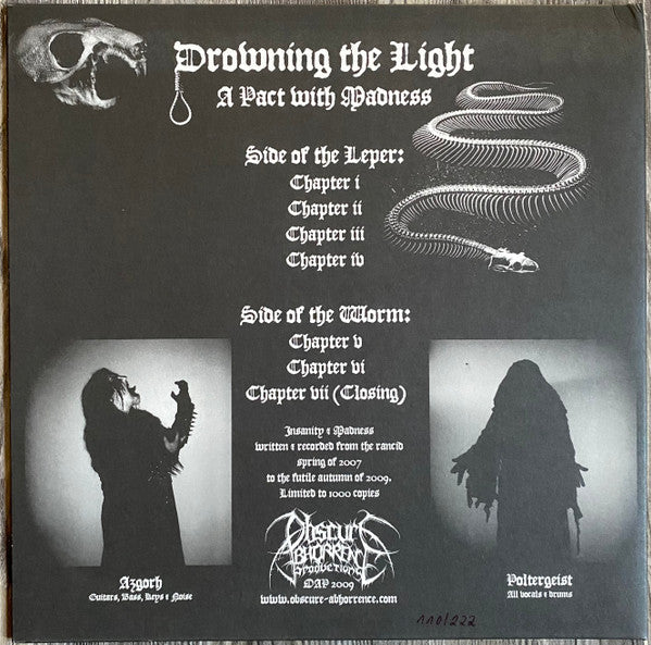 Drowning The Light - A Pact With Madness (VINYL) | Near Mint (NM) Near Mint (NM)-