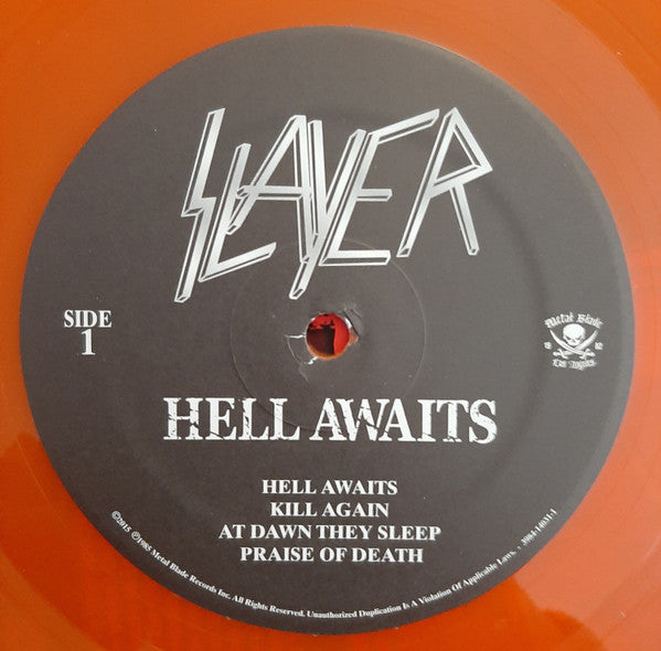 Slayer - Hell Awaits (VINYL) | Near Mint (NM) Near Mint (NM)-