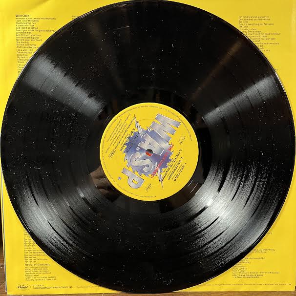 W.A.S.P. - The Last Command (VINYL) | Near Mint (NM or M-)-