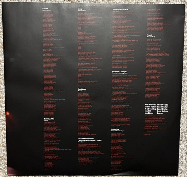 Judas Priest - Unleashed In The East (Live In Japan) (VINYL) | Near Mint (NM) Near Mint (NM)-