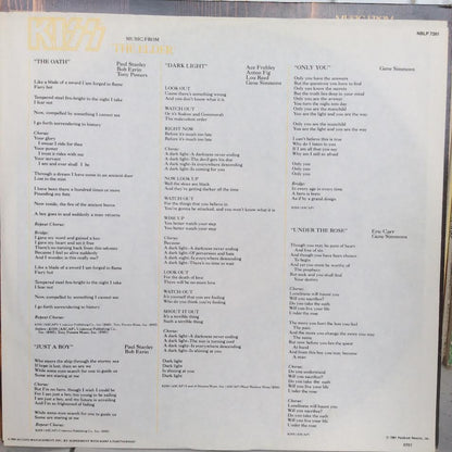Kiss - (Music From) The Elder (VINYL) | Near Mint (NM) Near Mint (NM)-