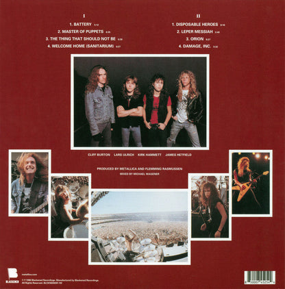 Metallica - Master Of Puppets (VINYL) | Near Mint (NM) Mint (M)-