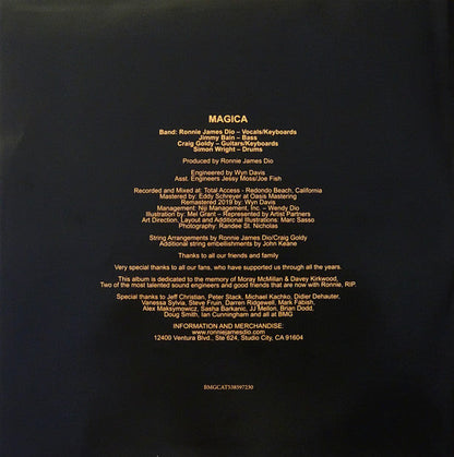 Dio (2) - The Studio Albums 1996 - 2004 (BOX SET) | Near Mint (NM) Near Mint (NM)-