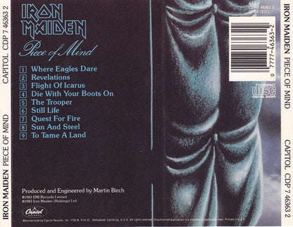 Iron Maiden - Piece Of Mind (CD) | Near Mint (NM or M-)-