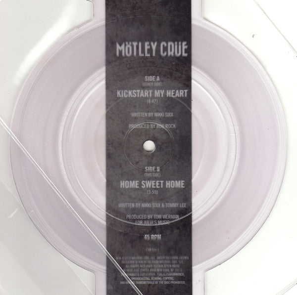 Kickstart My Heart / Home Sweet Home (*SHAPED* 7") | Near Mint (NM) Near Mint (NM)-