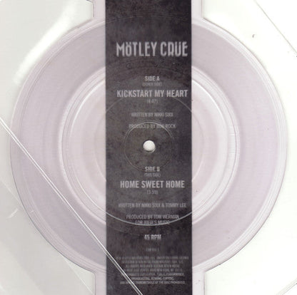 Kickstart My Heart / Home Sweet Home (*SHAPED* 7") | Near Mint (NM) Near Mint (NM)-