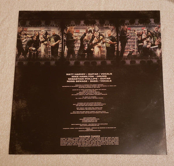 Exhumed - Horror (VINYL) | Near Mint (NM) Mint (M)-