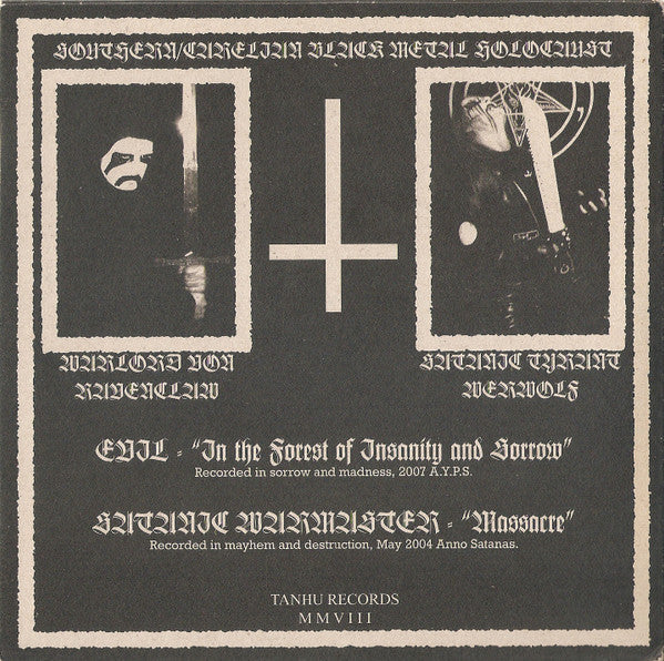 Southern / Carelian Black Metal Holocaust (7" VINYL) | Near Mint (NM) Near Mint (NM)-