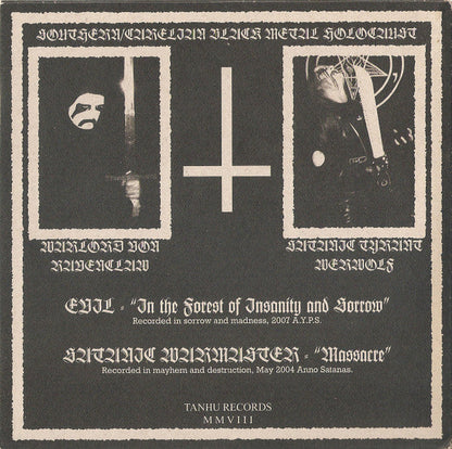 Southern / Carelian Black Metal Holocaust (7" VINYL) | Near Mint (NM) Near Mint (NM)-