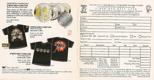 Kiss - Psycho-Circus (CD) | Near Mint (NM) Near Mint (NM)-