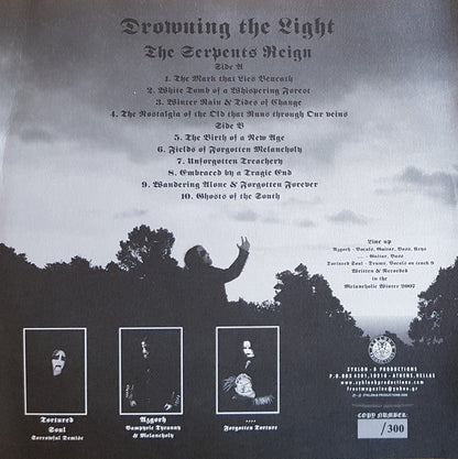 Drowning The Light - The Serpents Reign (VINYL) | Near Mint (NM) Near Mint (NM)-