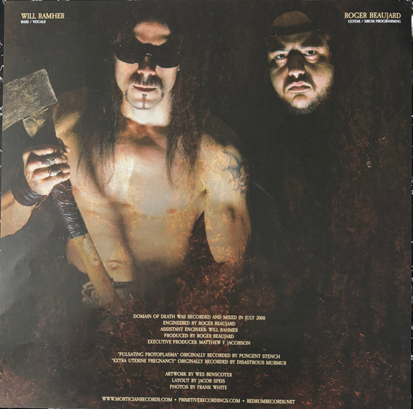 Mortician - Domain Of Death (VINYL) | Near Mint (NM) Near Mint (NM)-
