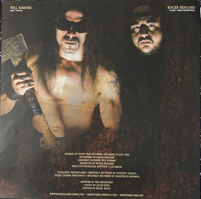 Mortician - Domain Of Death (VINYL) | Near Mint (NM) Near Mint (NM)-