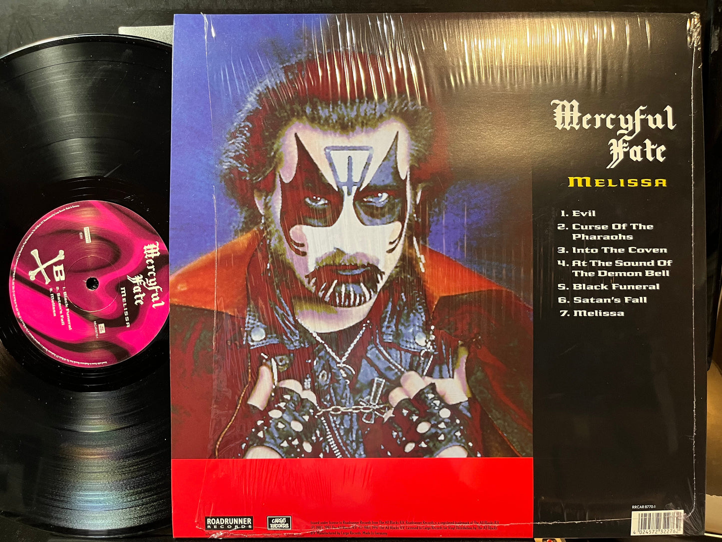 Mercyful Fate - Melissa (VINYL LP 180G CARGO RRCAR 8770-1 2007) | USED Near Mint (NM or M-) Near Mint (NM)-