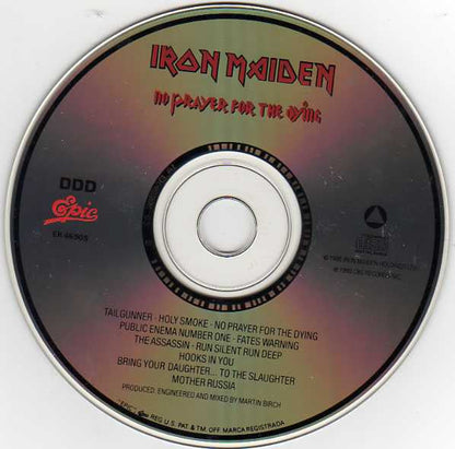 Iron Maiden - No Prayer For The Dying (CD) | Near Mint (NM or M-)-