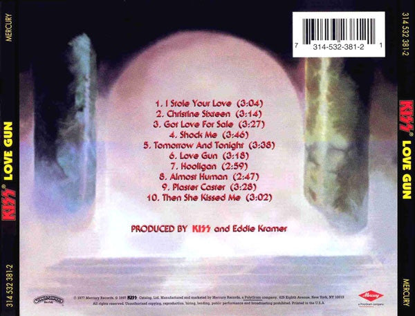 KISS - Love Gun (CD) | Near Mint (NM) Near Mint (NM)-