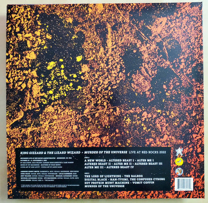 King Gizzard And The Lizard Wizard - Murder Of The Universe (Live At Red Rocks 2022) | Near Mint (NM) Mint (M)-