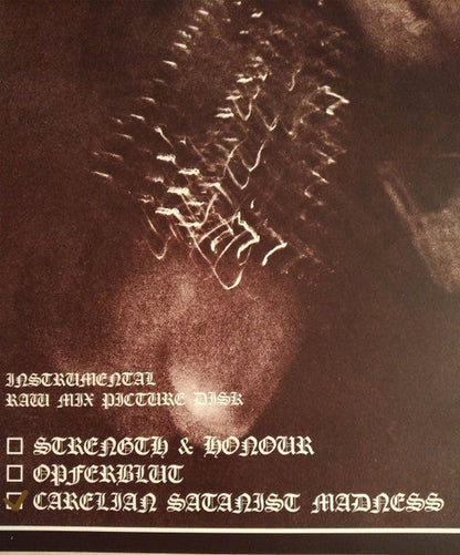 Carelian Satanist Madness (Instrumental Raw Mix) (*NO OBI* VINYL) | Near Mint (NM) Near Mint (NM)-