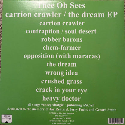 Thee Oh Sees - Carrion Crawler / The Dream EP (PURPLE SMOKE VINYL LP IN THE RED ITR-222 2026) | USED Near Mint (NM or M-) Near Mint (NM)-