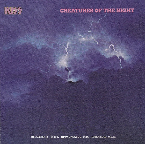 KISS - Creatures Of The Night (CD) | Near Mint (NM) Near Mint (NM)-