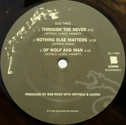 Metallica - Metallica (2xVINYL) | Near Mint (NM) Mint (M)-