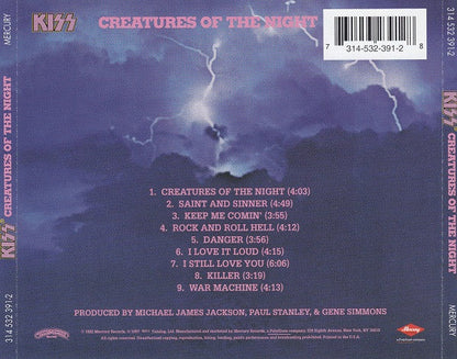 KISS - Creatures Of The Night (CD) | Near Mint (NM) Near Mint (NM)-