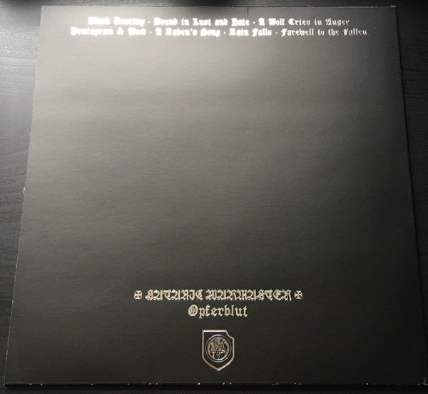 Satanic Warmaster - Opferblut (VINYL) | Near Mint (NM) Near Mint (NM)-