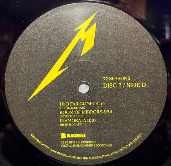 Metallica - 72 Seasons (2xVINYL) | Near Mint (NM) Mint (M)-