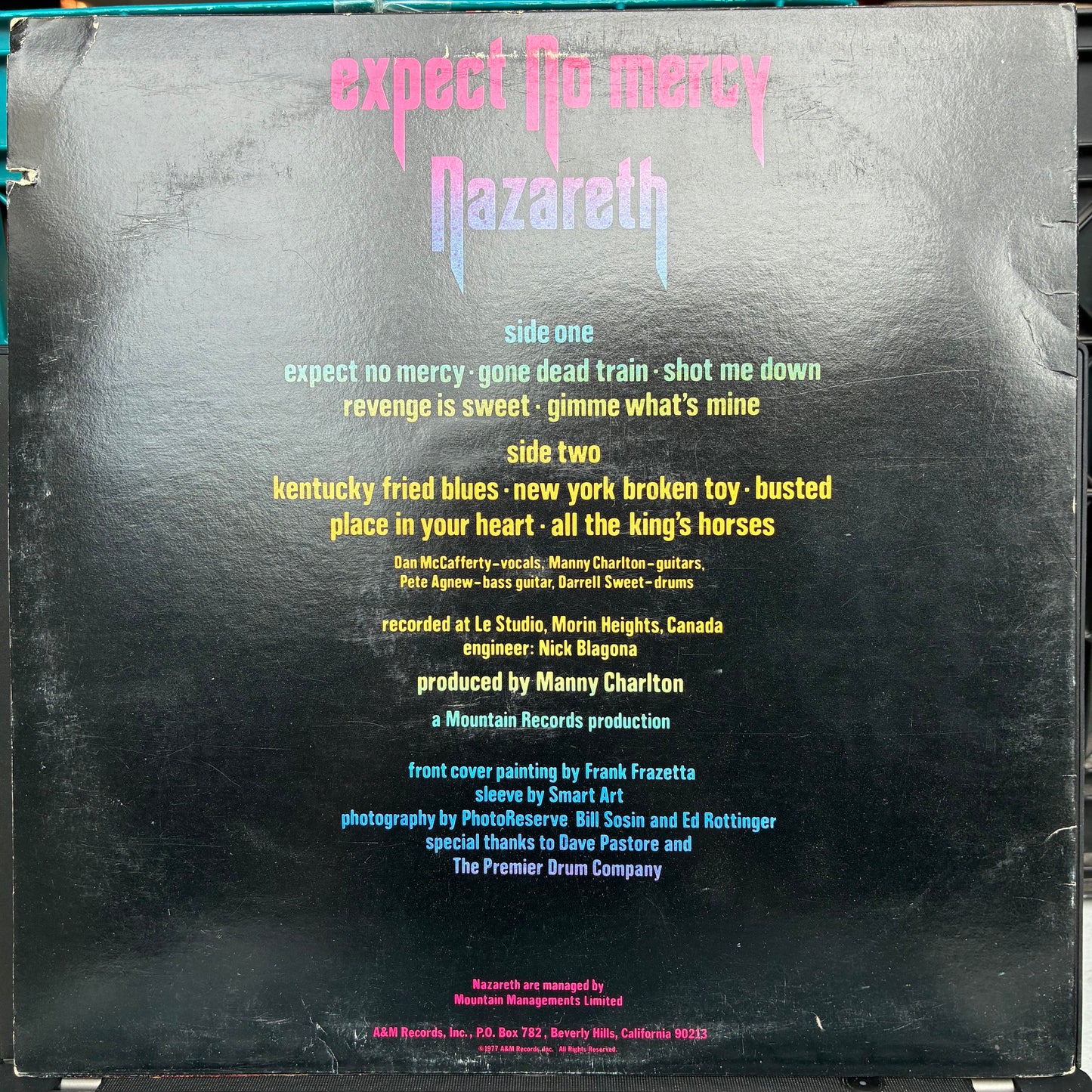 Nazareth (2) - Expect No Mercy (VINYL) | Near Mint (NM or M-) Excellent (EX)-