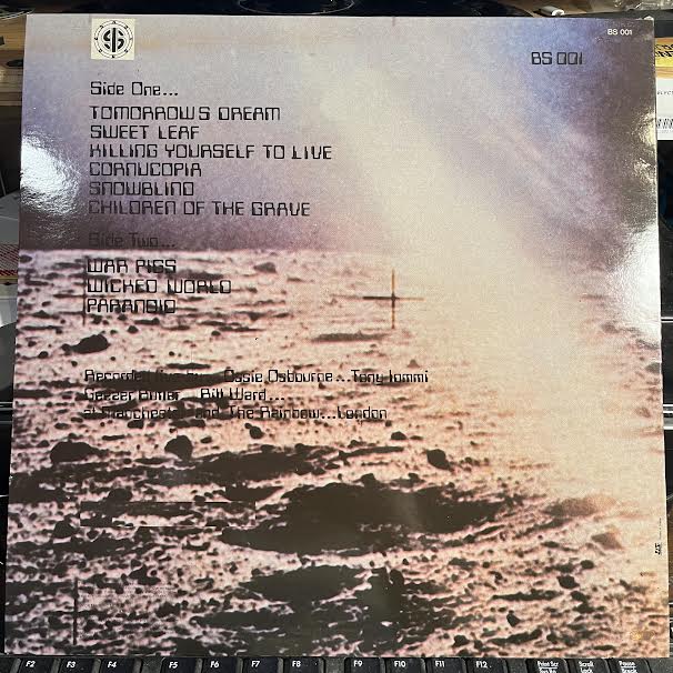 Black Sabbath - Live At Last (VINYL - FRANCE) | Near Mint (NM) Excellent+ (EX+)-
