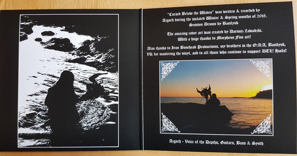 Drowning The Light - Cursed Below The Waves (VINYL) | Near Mint (NM) Near Mint (NM)-