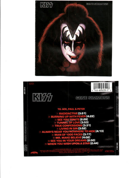 Kiss - Gene Simmons ( CD) | Near Mint (NM) Near Mint (NM)-