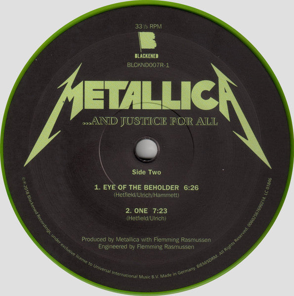 Metallica - ...And Justice For All (2xVINYL) | Near Mint (NM) Mint (M)-