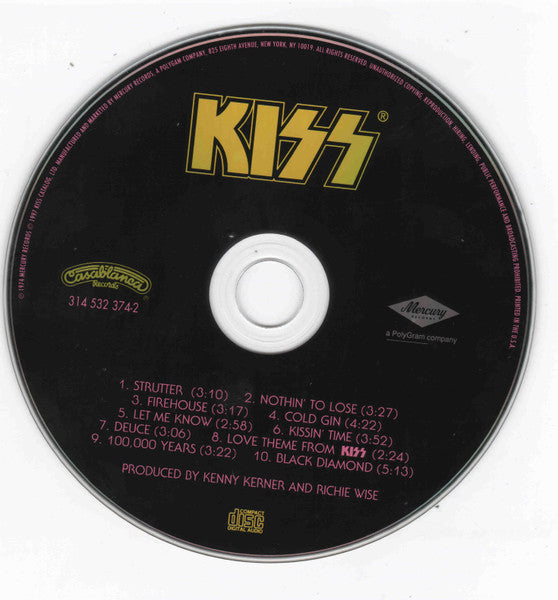 Kiss - Kiss (CD) | Near Mint (NM) Near Mint (NM)-