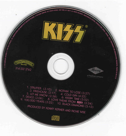 Kiss - Kiss (CD) | Near Mint (NM) Near Mint (NM)-