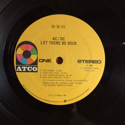 AC/DC - Let There Be Rock (VINYL) | Very Good Plus (VG+)-