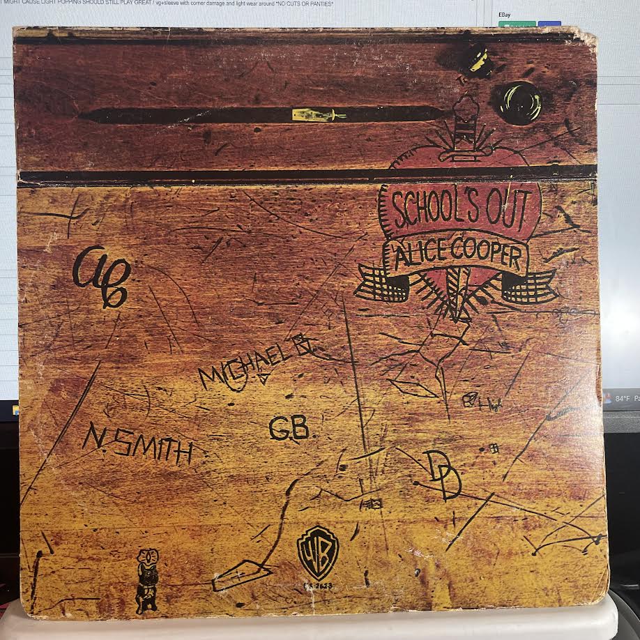 Alice Cooper - School's Out (VINYL) | Very Good Plus (VG+) Very Good Plus (VG+)-