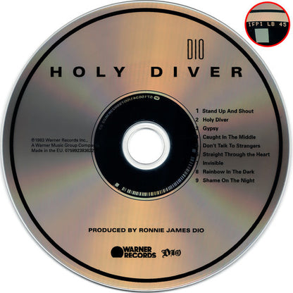 Dio (2) - Holy Diver (CD) | Very Good Plus (VG+) Excellent (EX)-