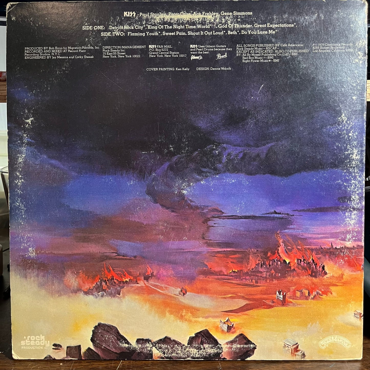 Kiss - Destroyer (VINYL) | Very Good (VG)-